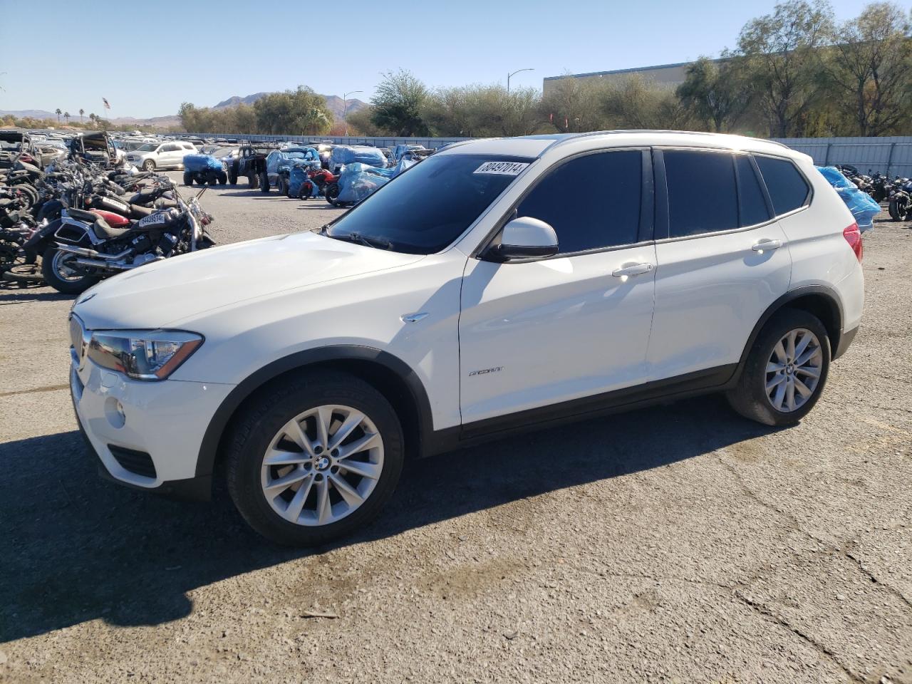 VIN 5UXWZ7C56G0T43369 2016 BMW X3 no.1