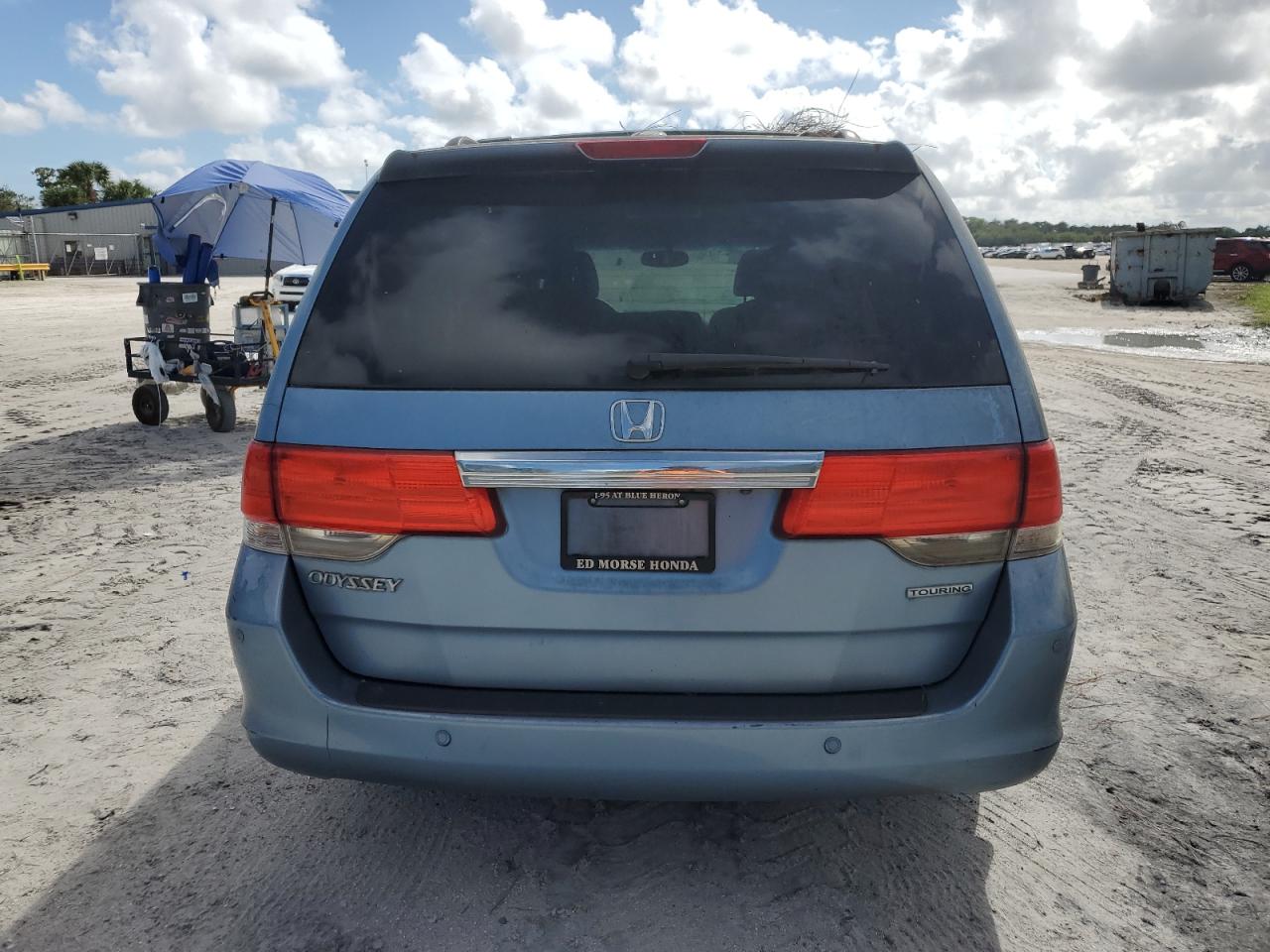 2010 Honda Odyssey Touring VIN: 5FNRL3H90AB037507 Lot: 80121034