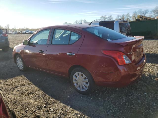  NISSAN VERSA 2013 Красный