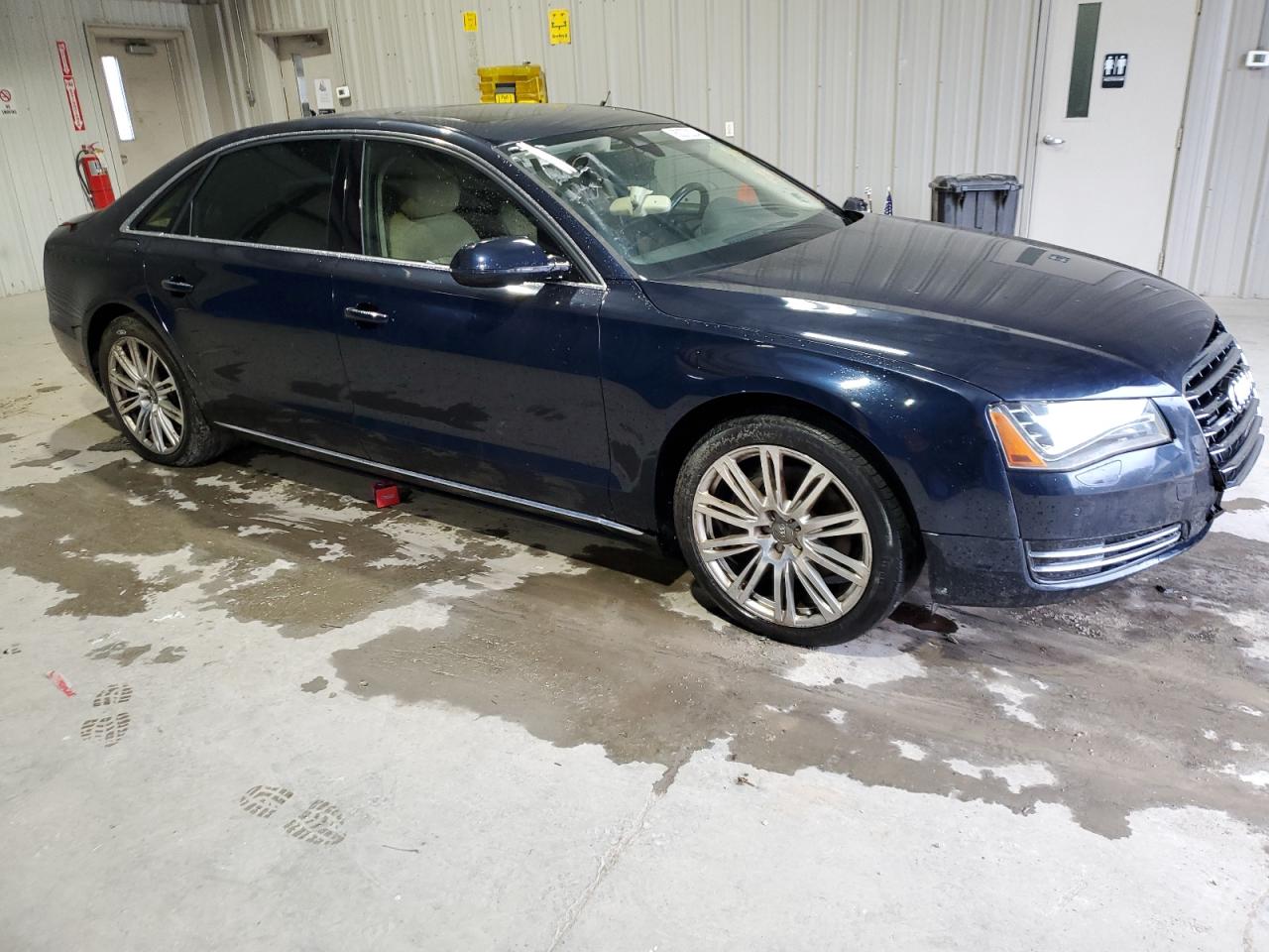 2014 Audi A8 L Quattro VIN: WAURGAFD4EN006443 Lot: 80272024