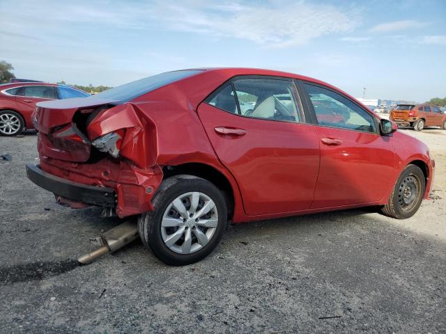  TOYOTA COROLLA 2016 Burgundy