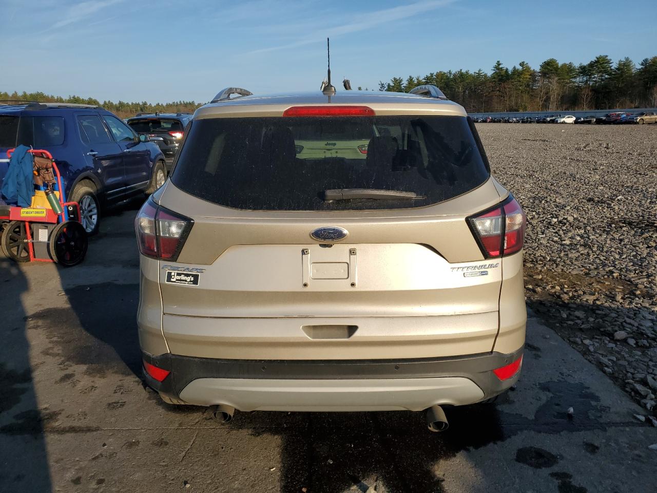 2017 Ford Escape Titanium VIN: 1FMCU9J94HUE61527 Lot: 78836514