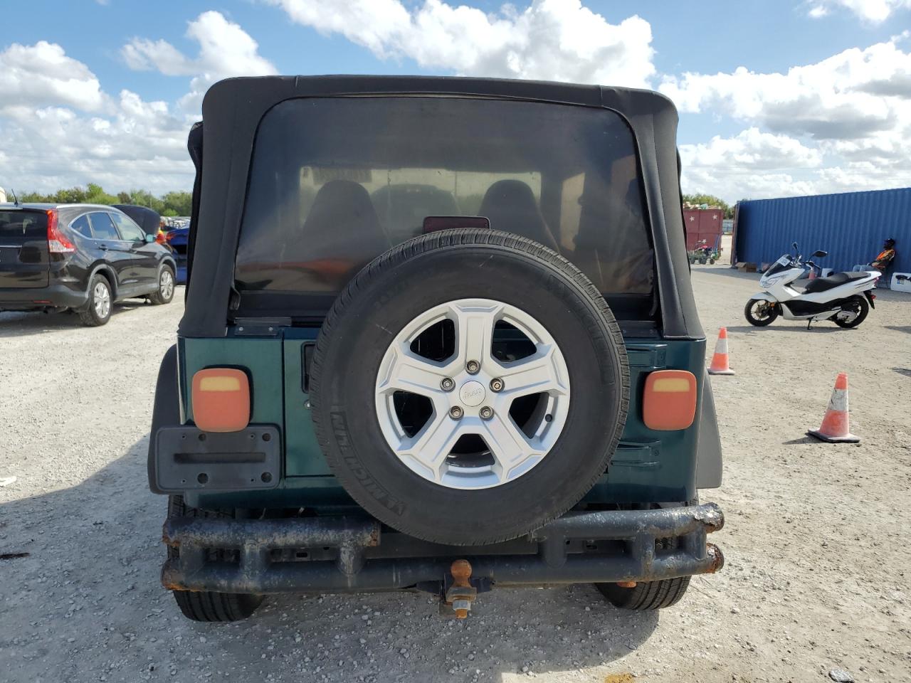 1997 Jeep Wrangler / Tj Se VIN: 1J4FY29P5VP489597 Lot: 78634224