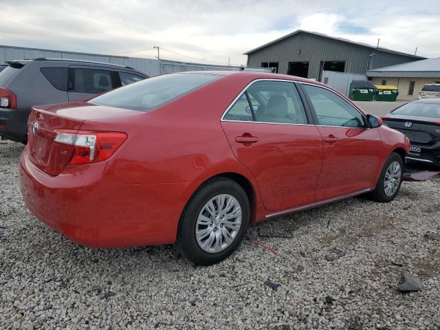  TOYOTA CAMRY 2012 Red