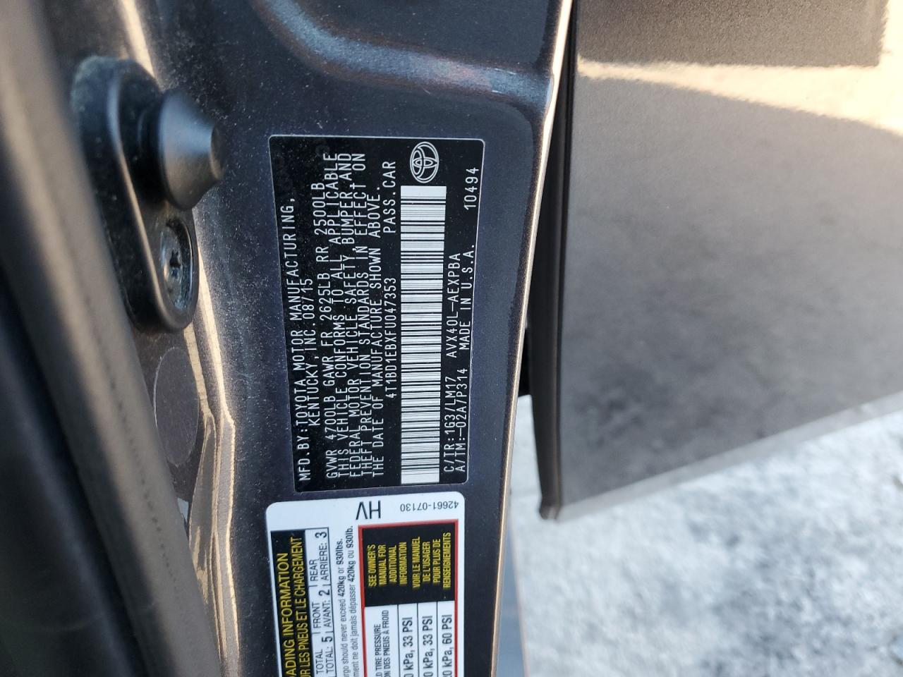 2015 Toyota Avalon - Image 14