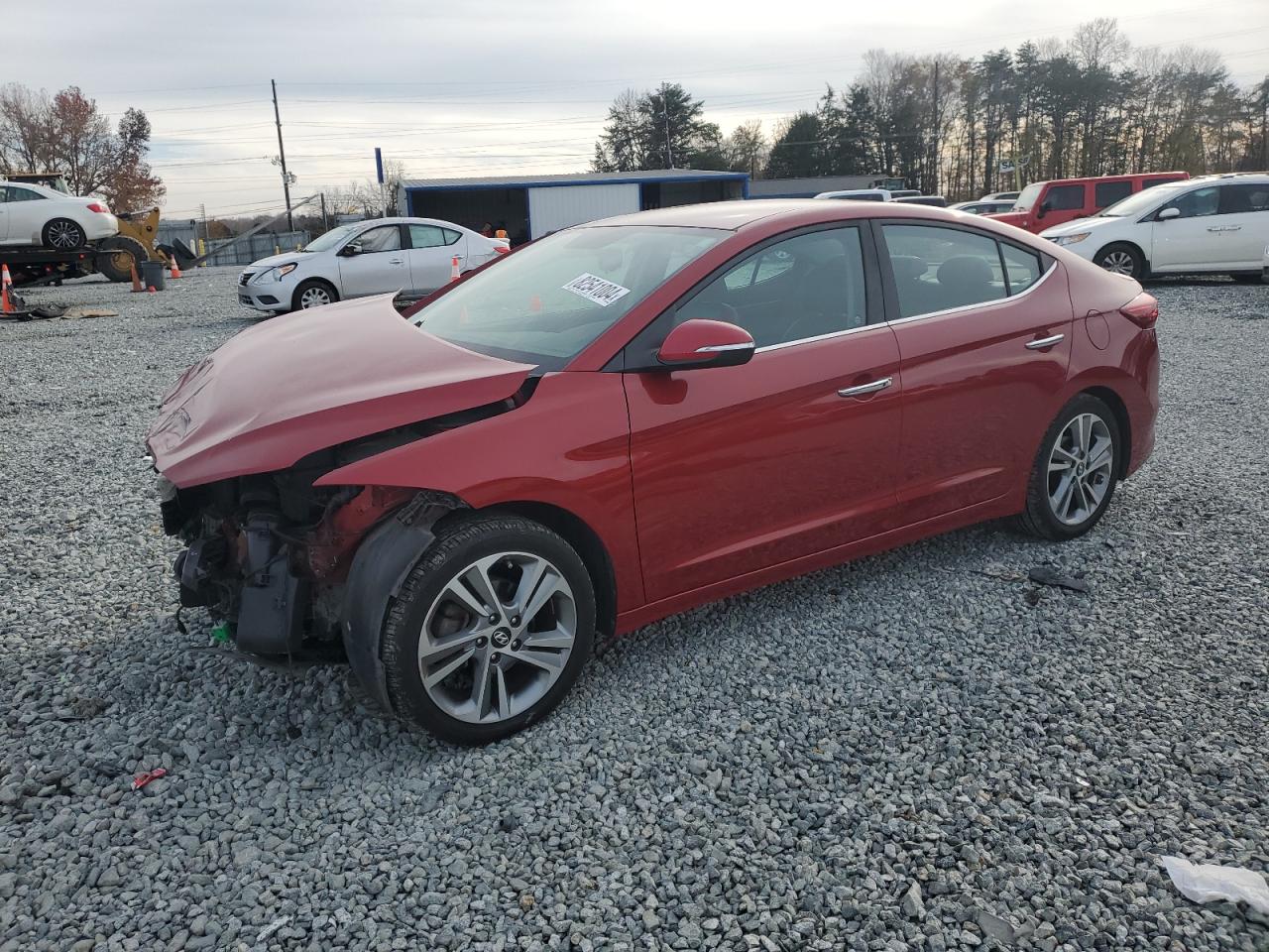 VIN KMHD84LF4HU227371 2017 HYUNDAI ELANTRA no.1