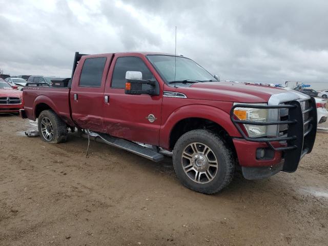  FORD F250 2015 Red