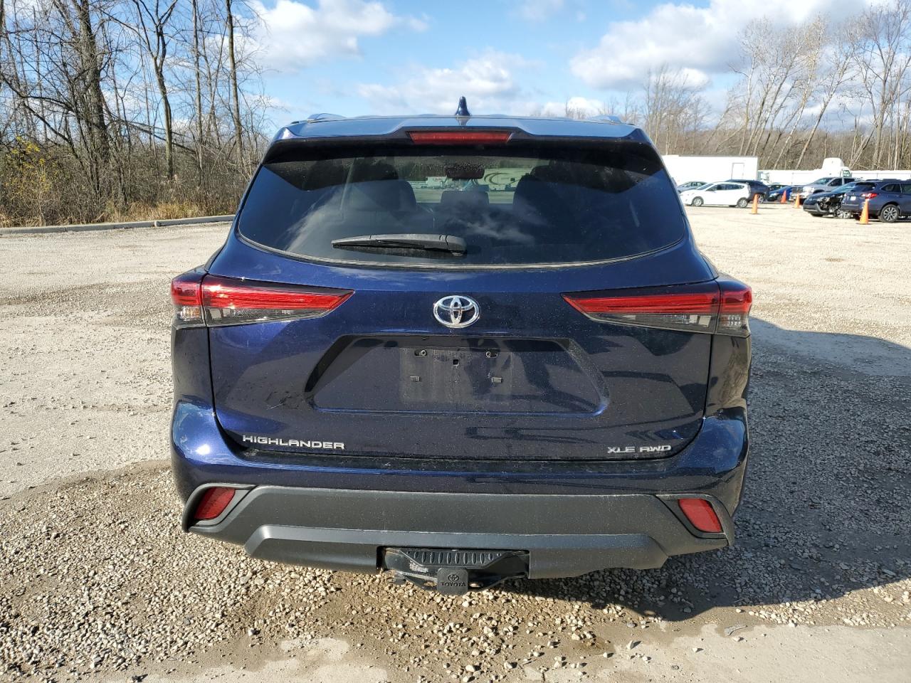 2021 Toyota Highlander Xle VIN: 5TDGZRBH6MS533016 Lot: 79761484