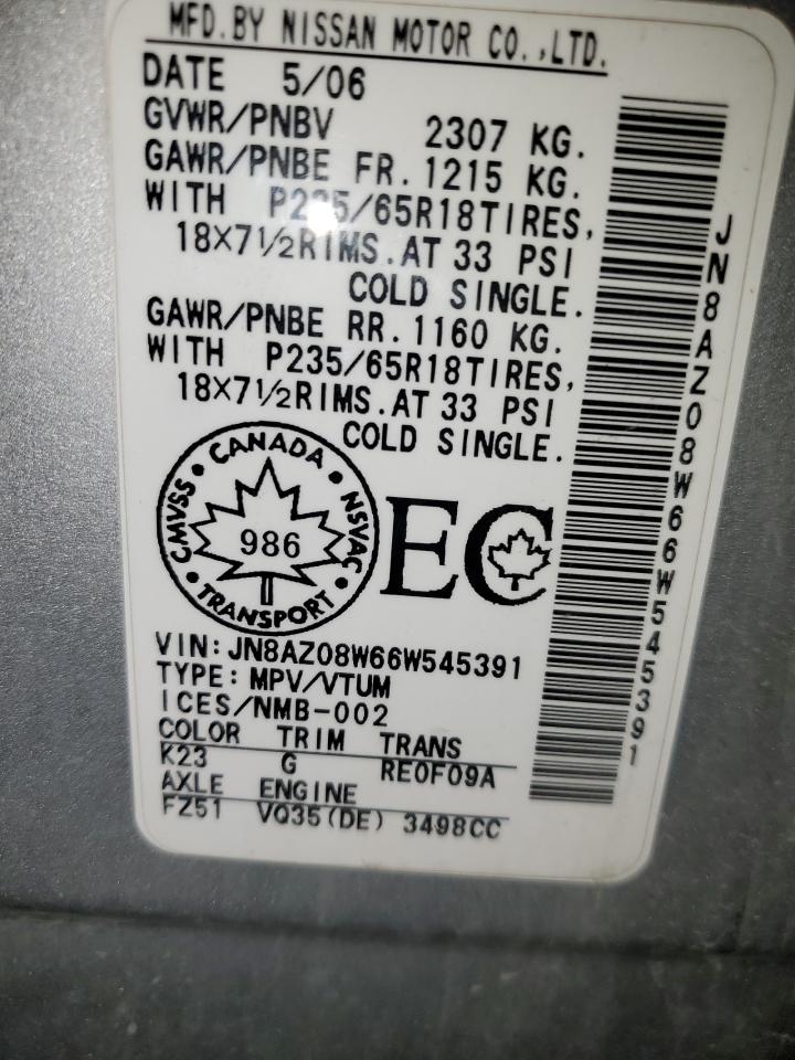 2006 Nissan Murano - Image 13