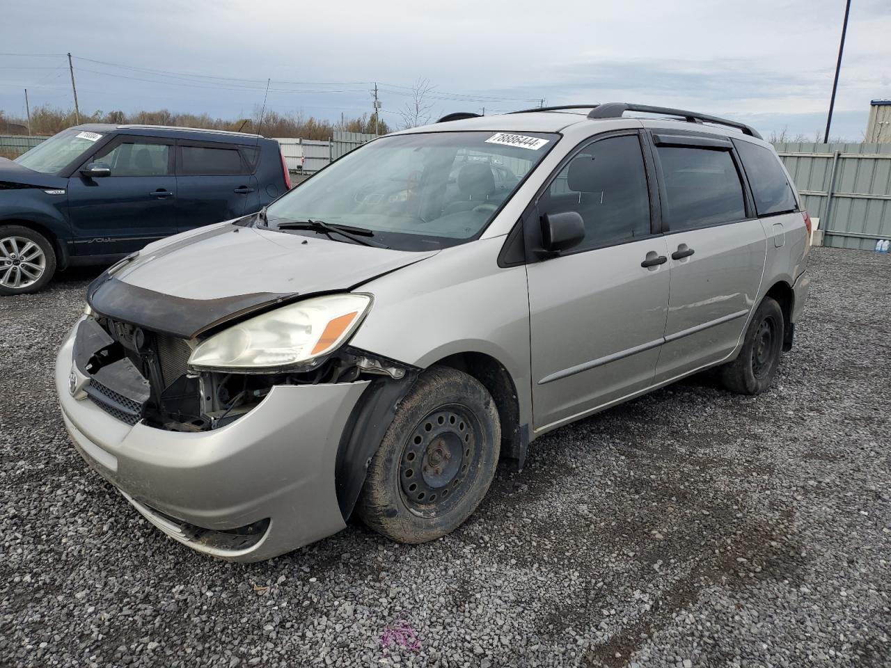 2004 Toyota Sienna Ce VIN: 5TDZA29C44S201772 Lot: 78886444