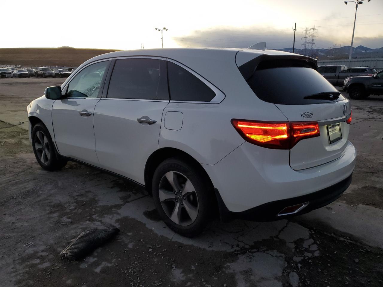 VIN 5FRYD4H22GB039350 2016 ACURA MDX no.2