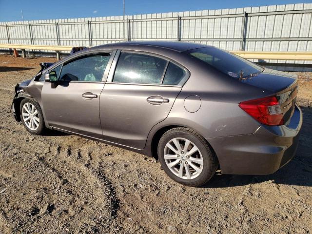  HONDA CIVIC 2012 Gray