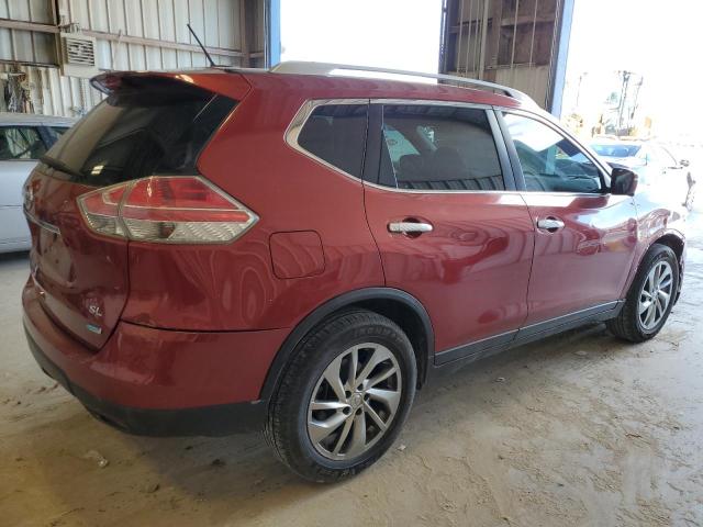  NISSAN ROGUE 2014 Красный