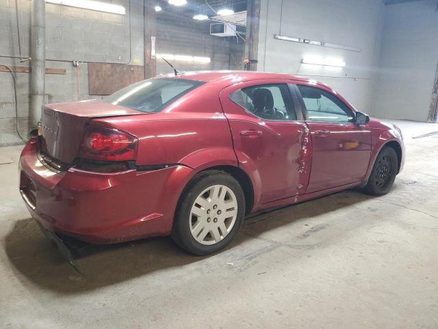 Седаны DODGE AVENGER 2014 Красный