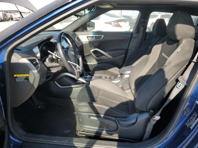 Coupet HYUNDAI VELOSTER 2017 Granatowy