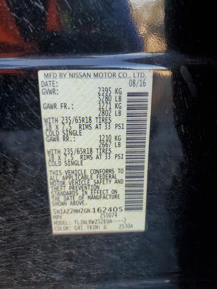2016 Nissan Murano - Image 14