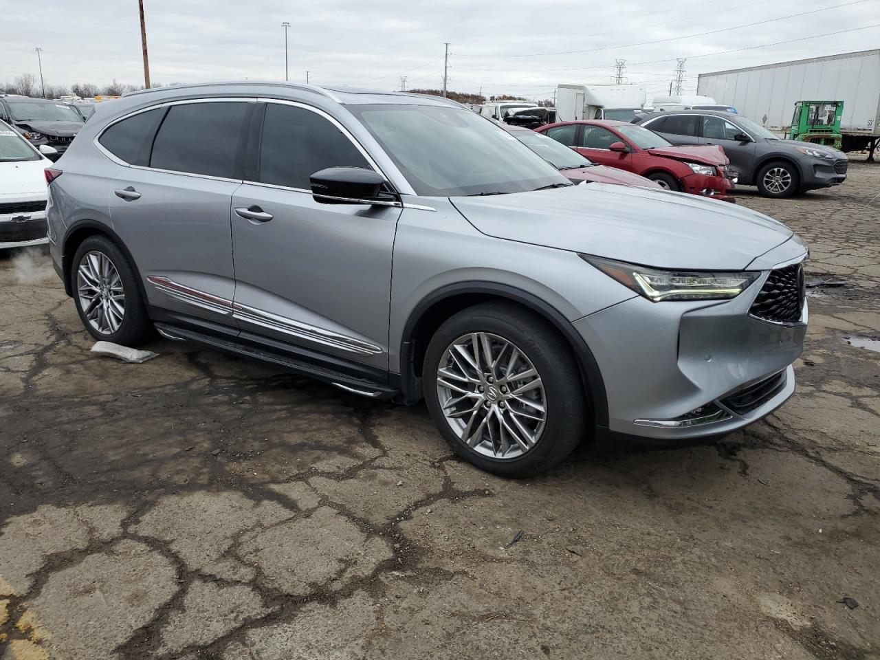 2022 Acura Mdx Advance VIN: 5J8YE1H87NL015218 Lot: 79808294