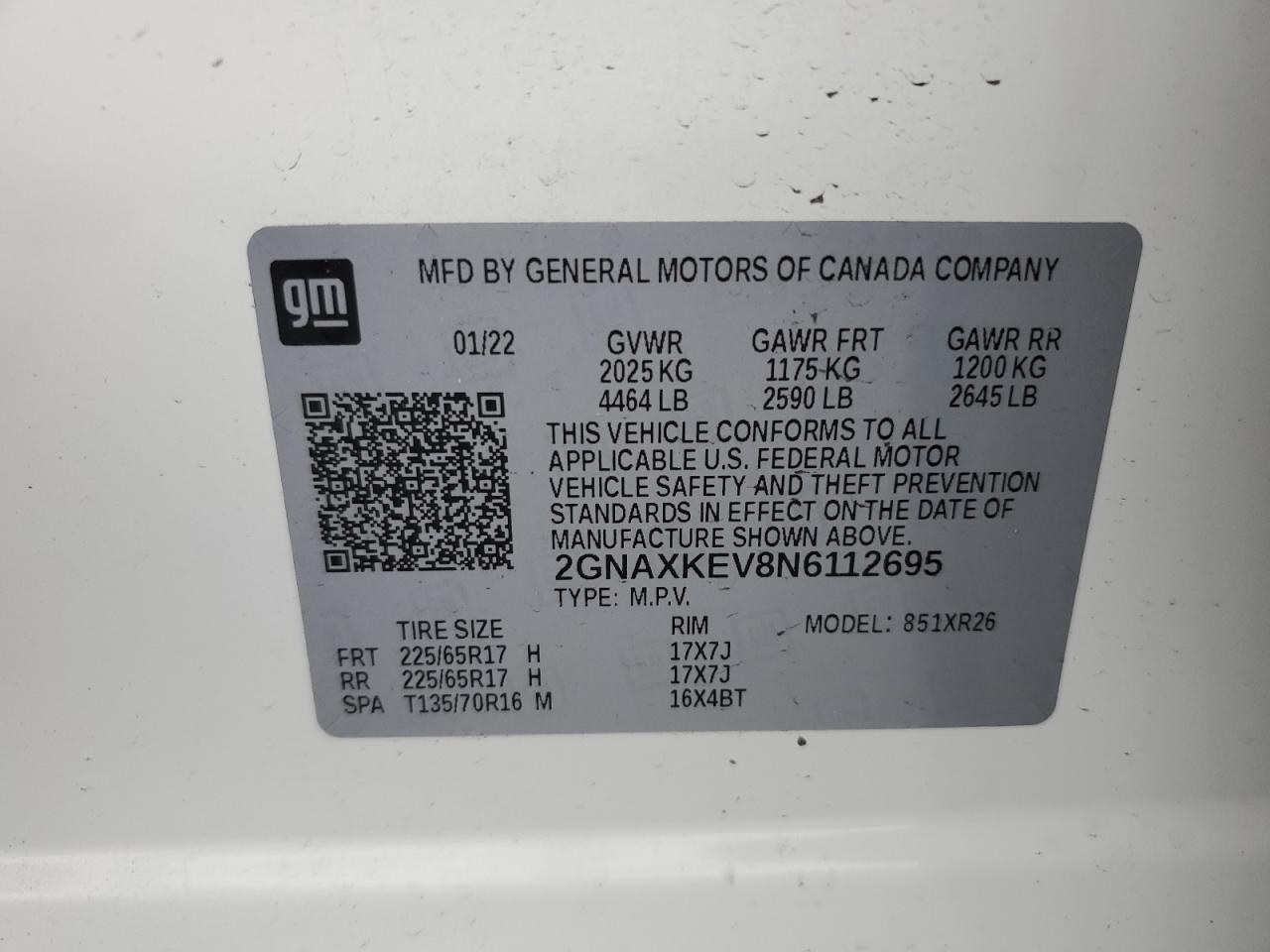 2022 Chevrolet Equinox - Image 13