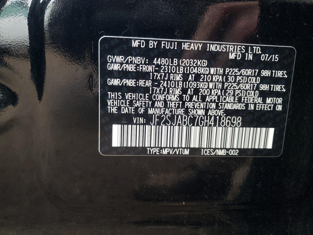 2016 Subaru Forester - Image 12