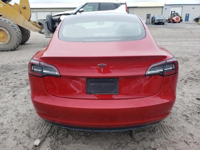  TESLA MODEL 3 2022 Червоний