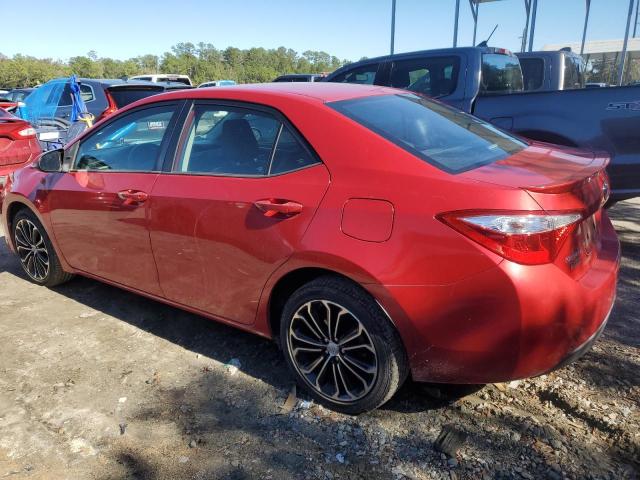  TOYOTA COROLLA 2014 Red