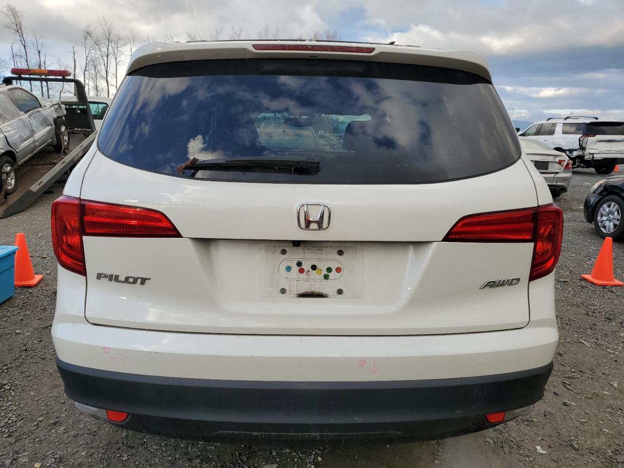 2016 Honda Pilot Exl VIN: 5FNYF6H54GB033793 Lot: 80781454