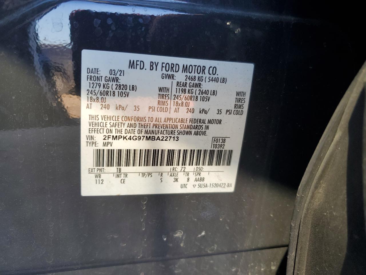 2021 Ford Edge - Image 13