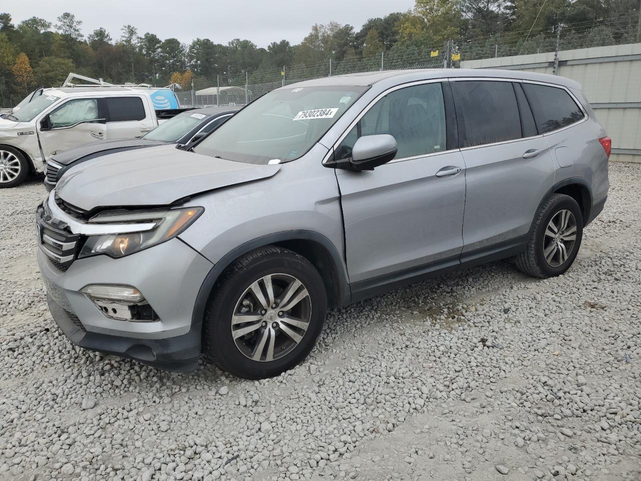 2016 Honda Pilot Exl silver null gas 5FNYF5H57GB033281 photo #1