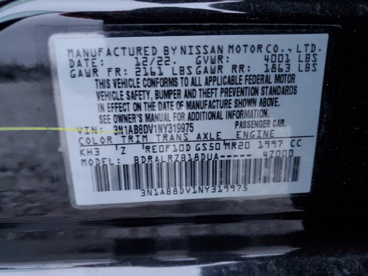 2022 Nissan Sentra - Image 13