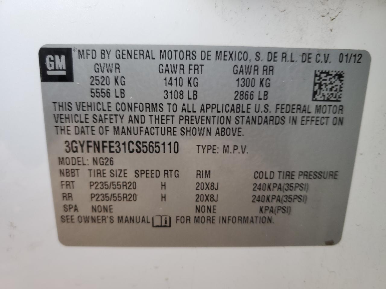 2012 Cadillac SRX - Image 14