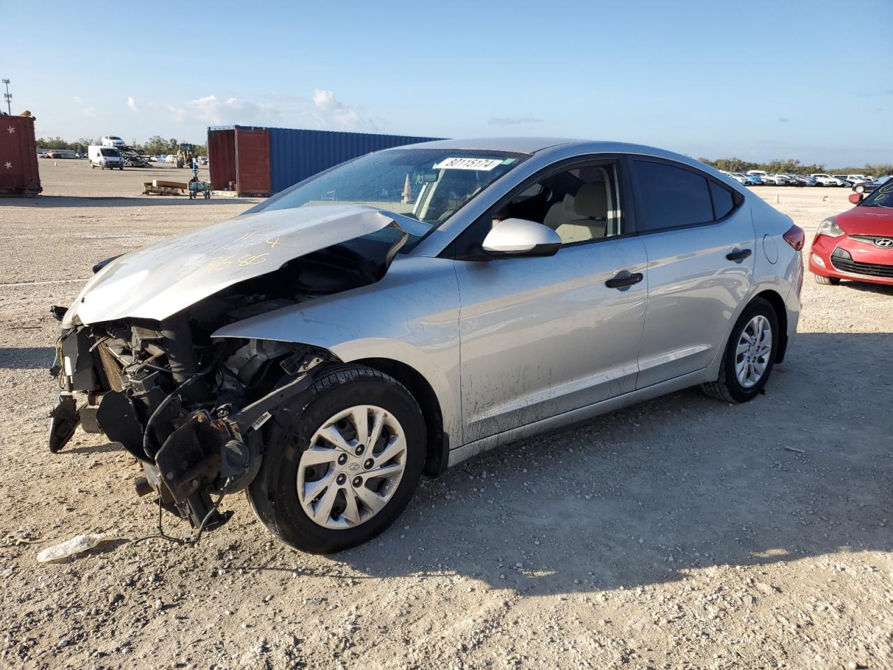 5NPD74LF2JH353686 2018 HYUNDAI ELANTRA - Image 1