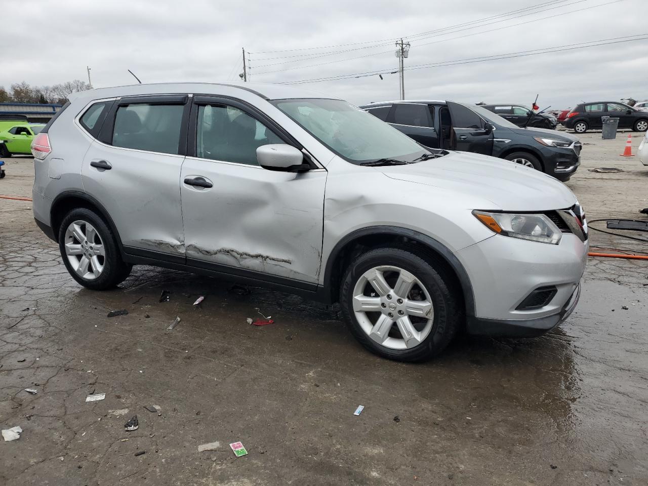 2016 Nissan Rogue S VIN: KNMAT2MV3GP689773 Lot: 80741314