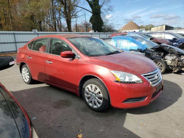  NISSAN SENTRA 2014 Czerwony