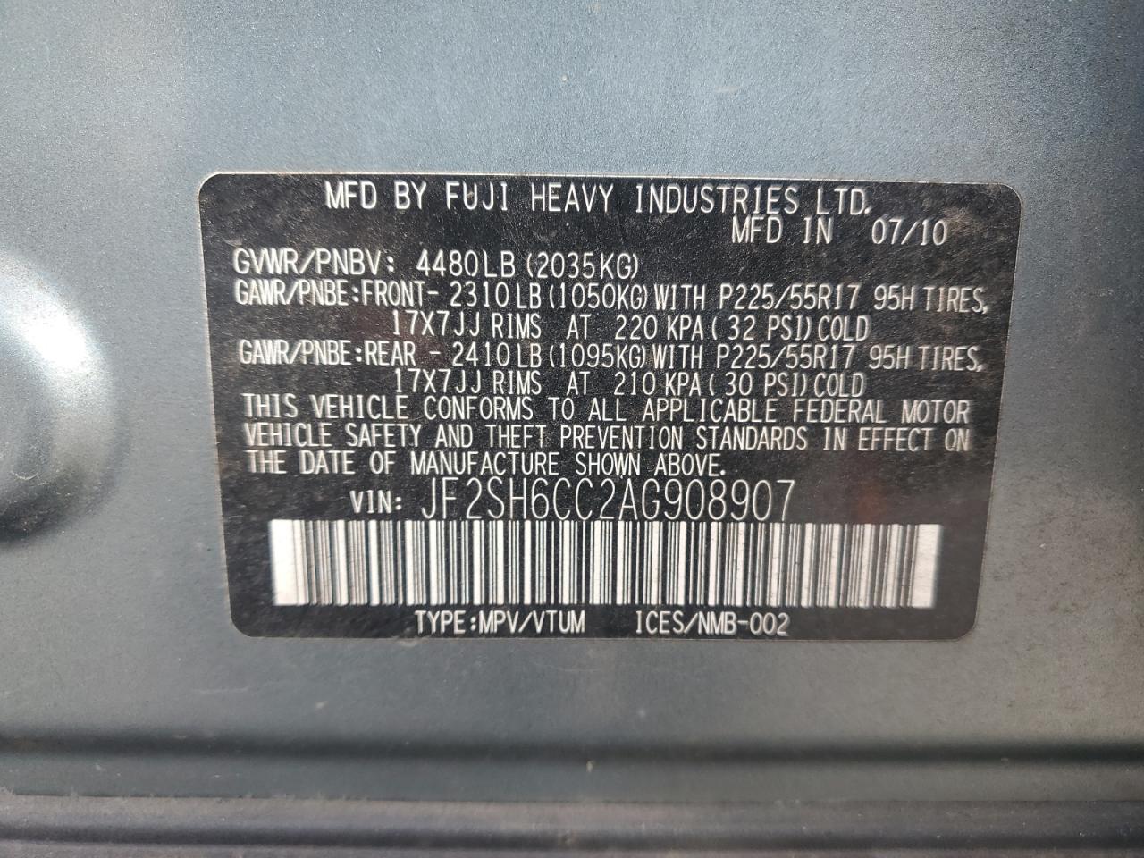 2010 Subaru Forester - Image 13