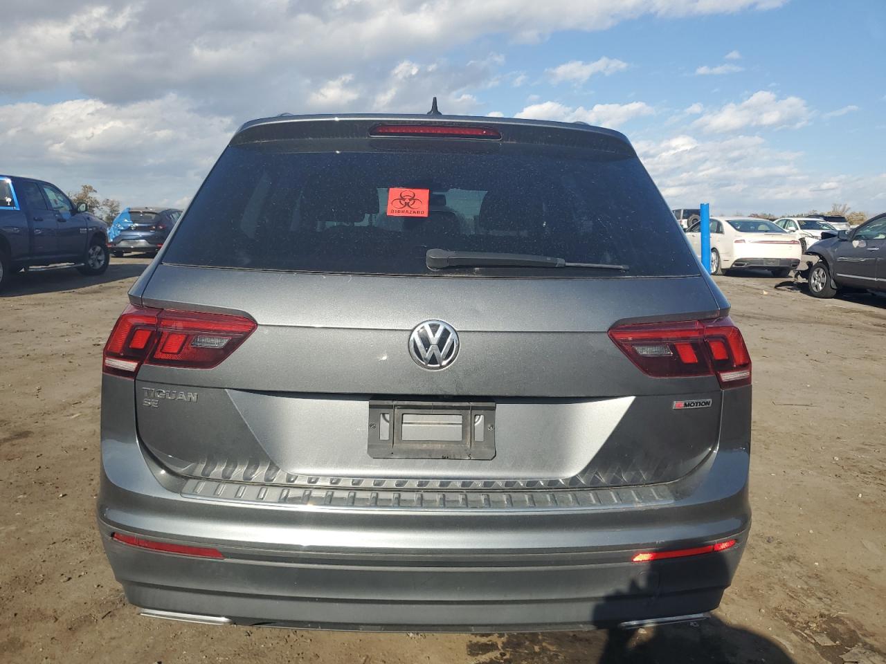 2019 Volkswagen Tiguan Se VIN: 3VV2B7AX0KM129283 Lot: 78204364