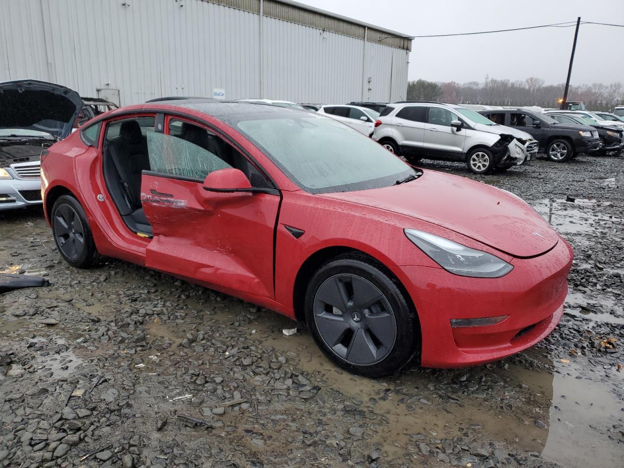 VIN 5YJ3E1EB6PF671442 2023 TESLA MODEL 3 no.4