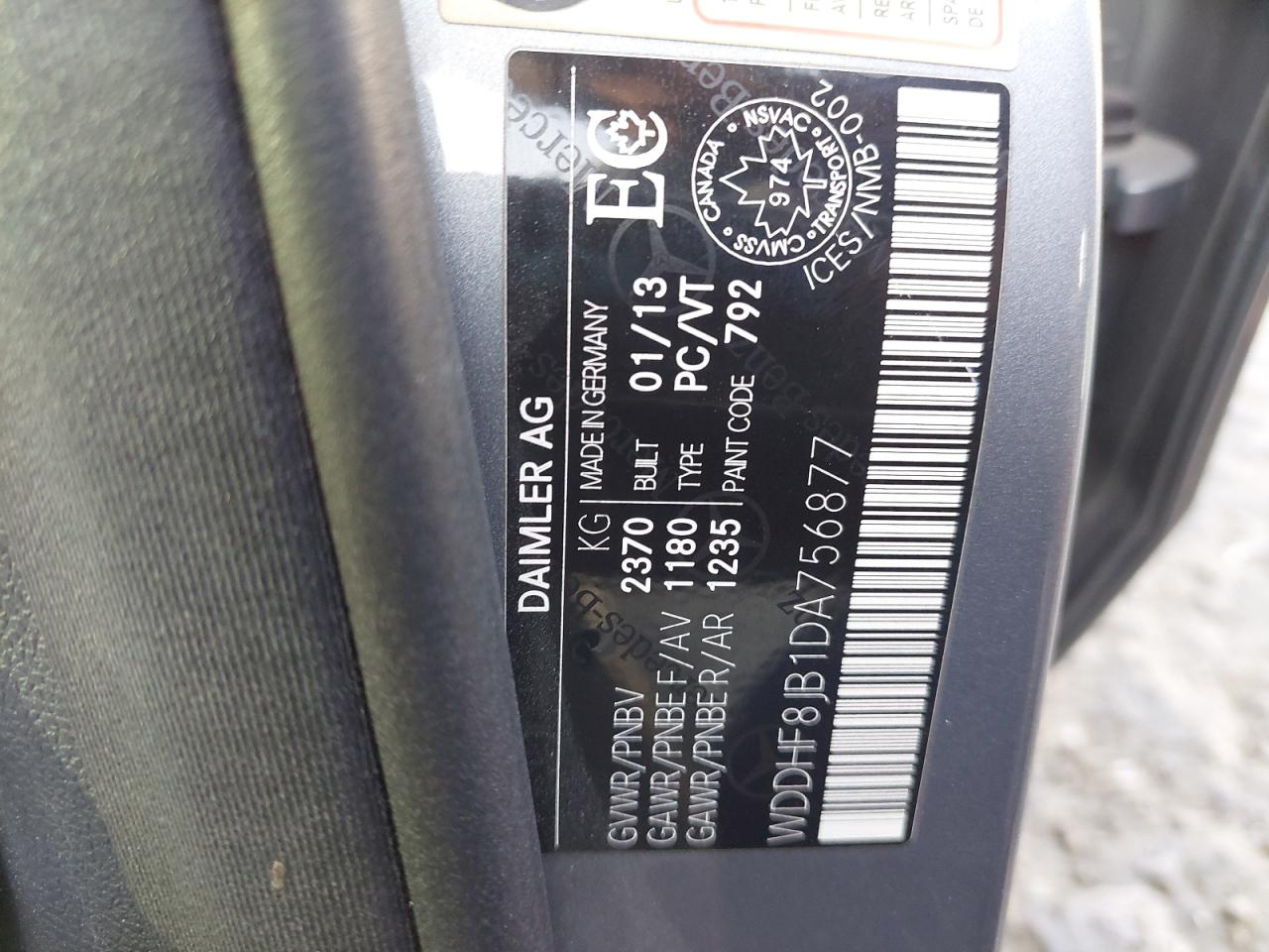 WDDHF8JB1DA756877 - 2013 Mercedes Benz E 350 - #82067564