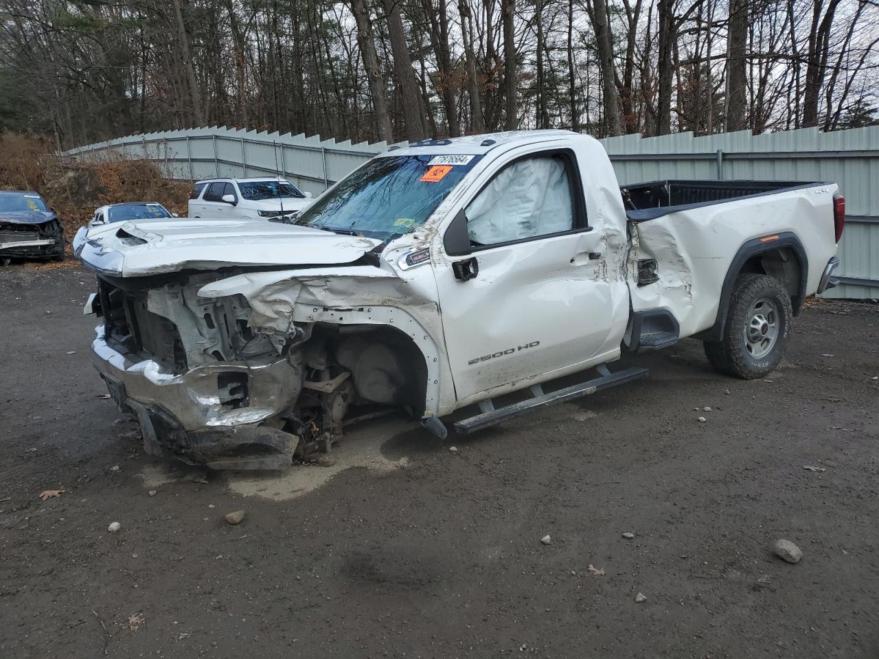 2020 Gmc Sierra K2500 Heavy Duty en Venta en Center Rutland, VT - Front End