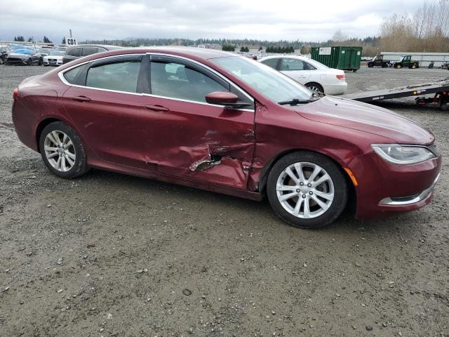  CHRYSLER 200 2015 Бордовый