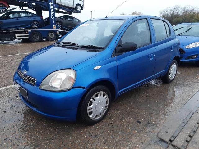 2001 TOYOTA YARIS GLS for sale at Copart SANDWICH