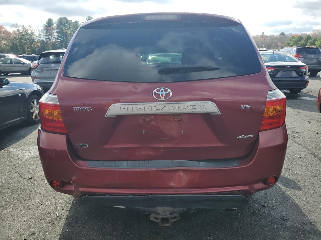 2008 Toyota Highlander VIN: JTEES41A582072967 Lot: 78387444