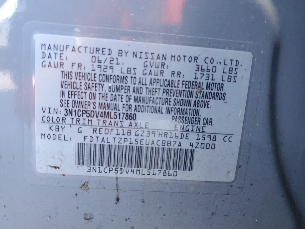 2021 Nissan Kicks - Image 13