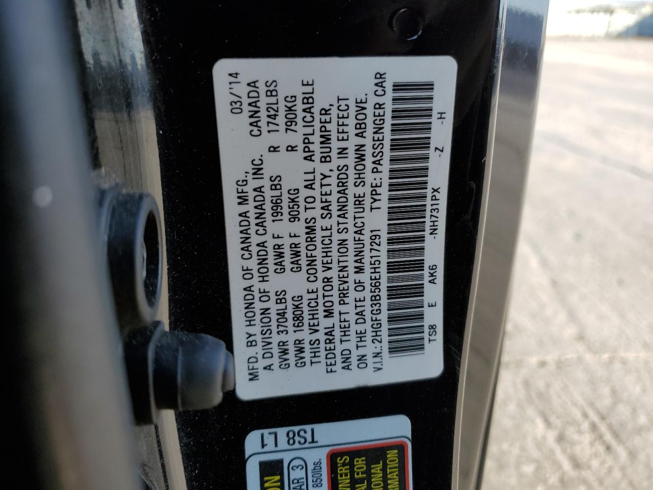 2014 Honda Civic - Image 12