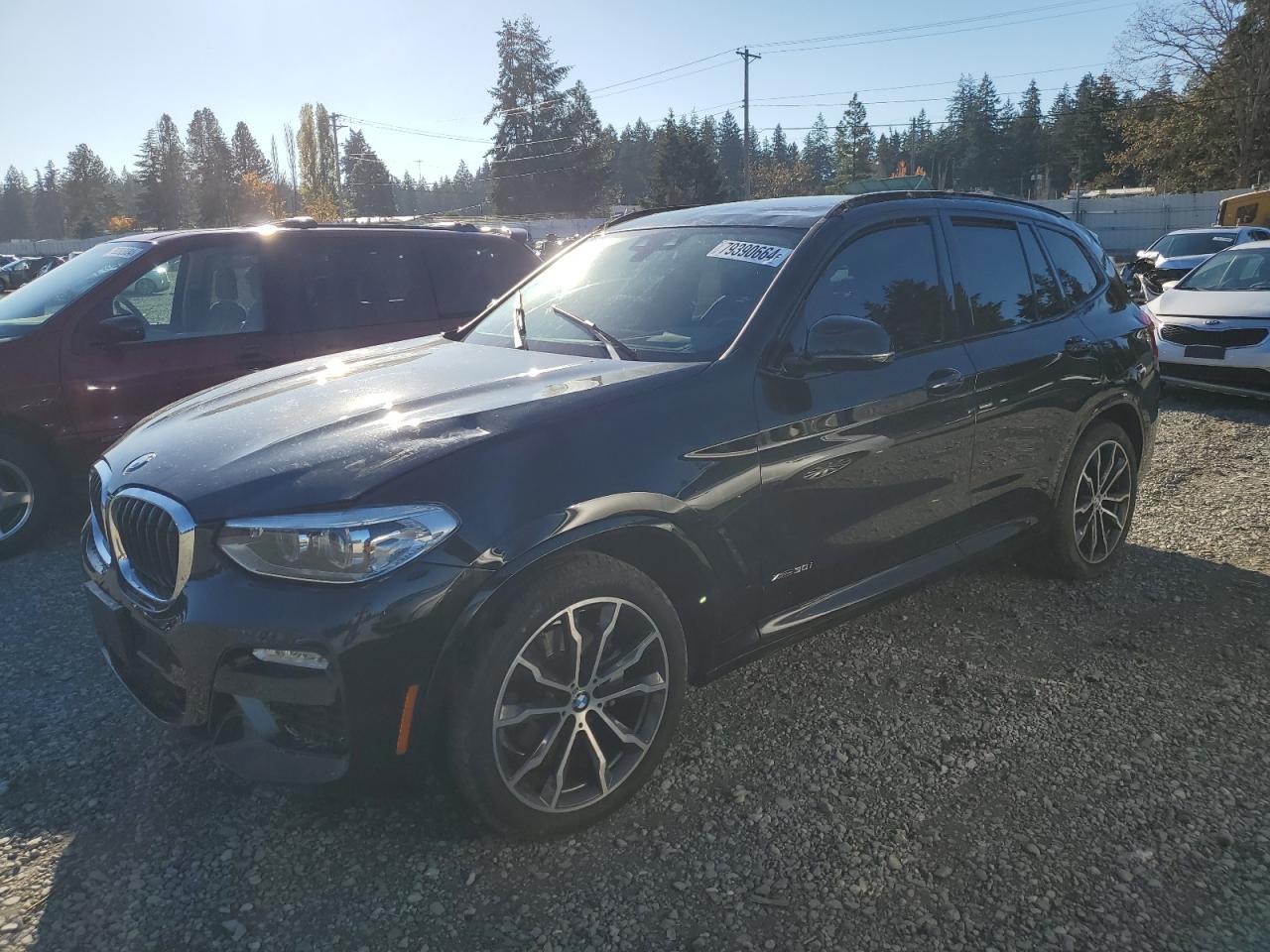 VIN 5UXTR9C59JLD57922 2018 BMW X3 no.1