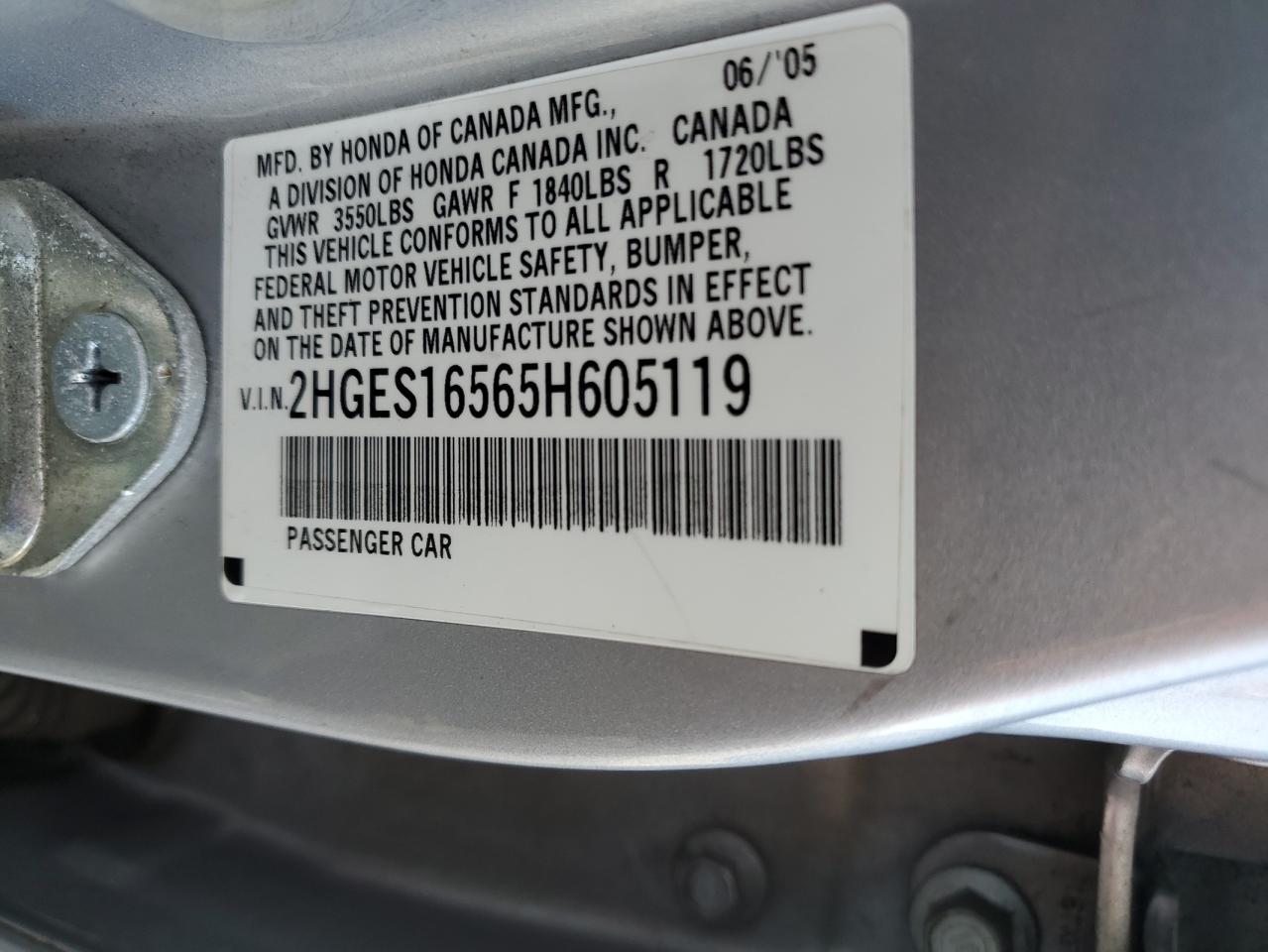 2005 Honda Civic - Image 12