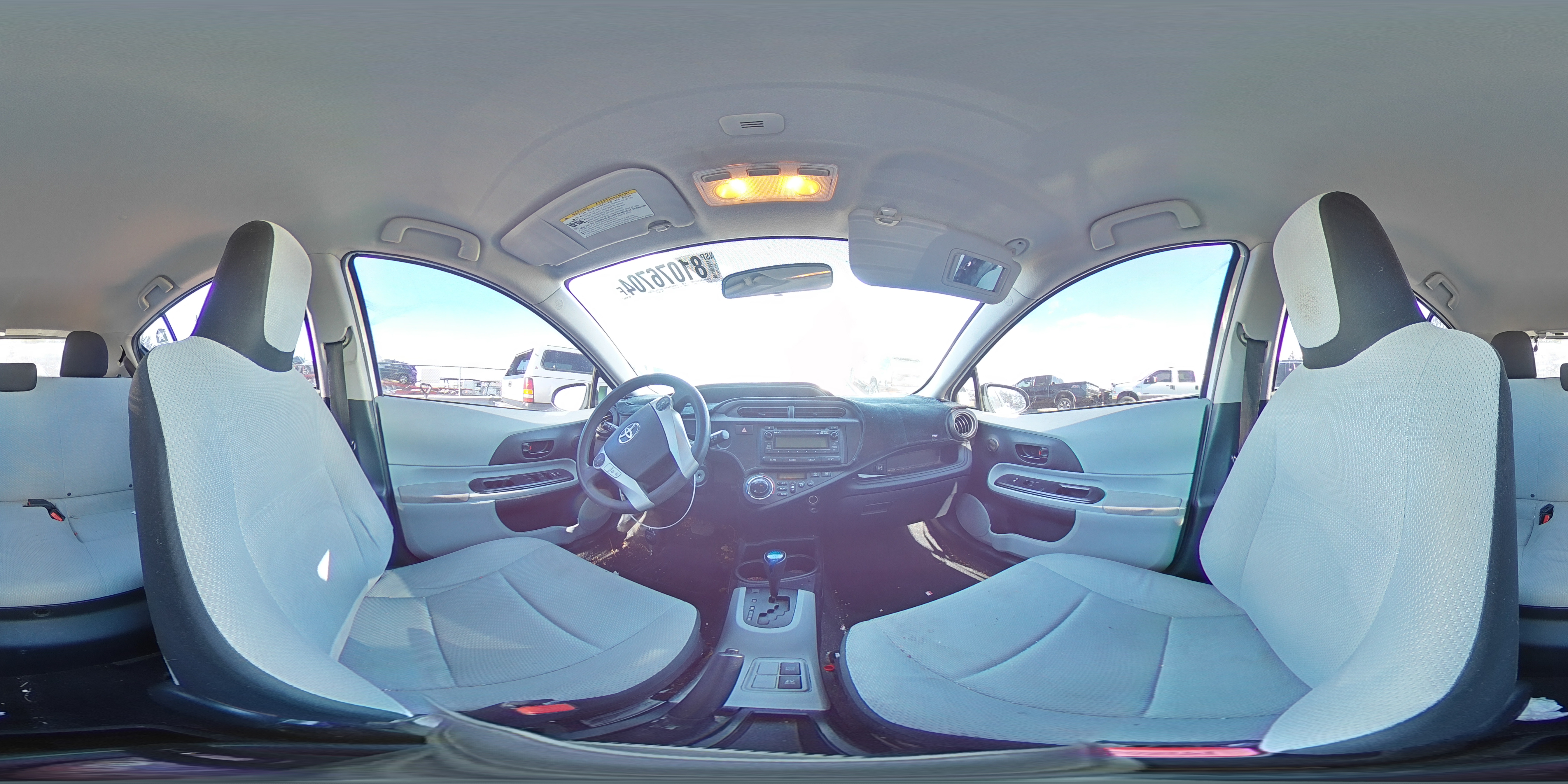 2013 Toyota Prius C VIN: JTDKDTB39D1550397 Lot: 81076704