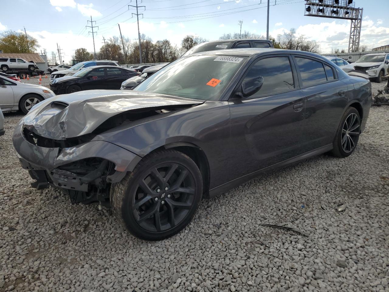 VIN 2C3CDXCTXKH643183 2019 DODGE CHARGER no.1