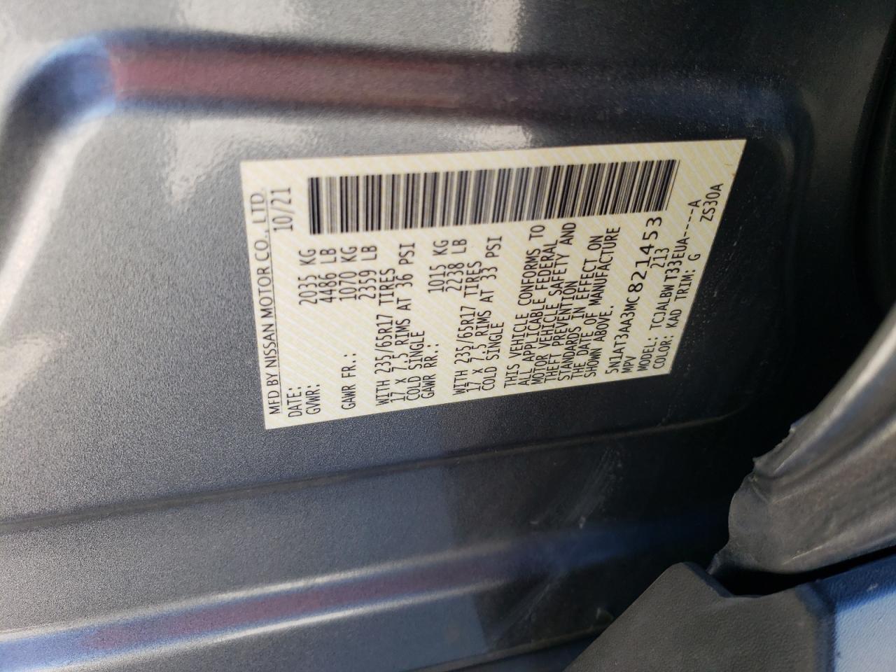 2021 Nissan Rogue - Image 13