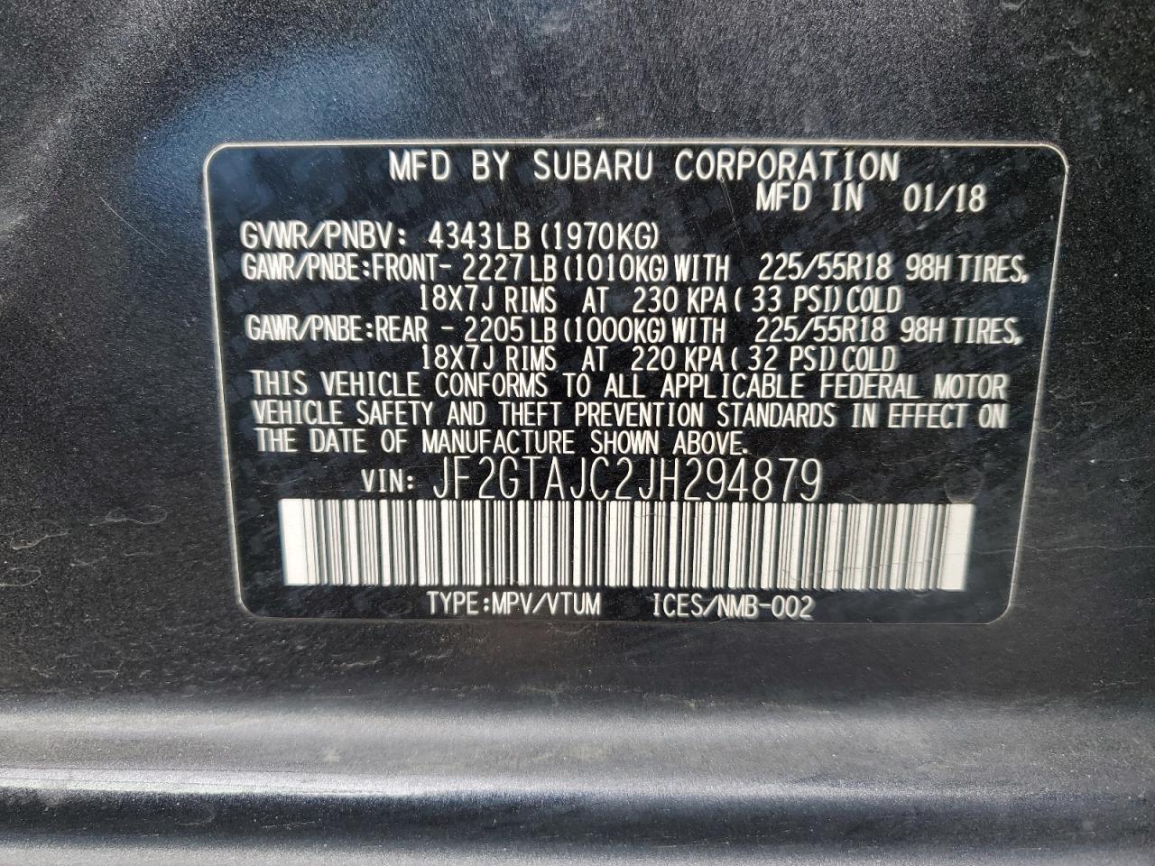 2018 Subaru XV - Image 15