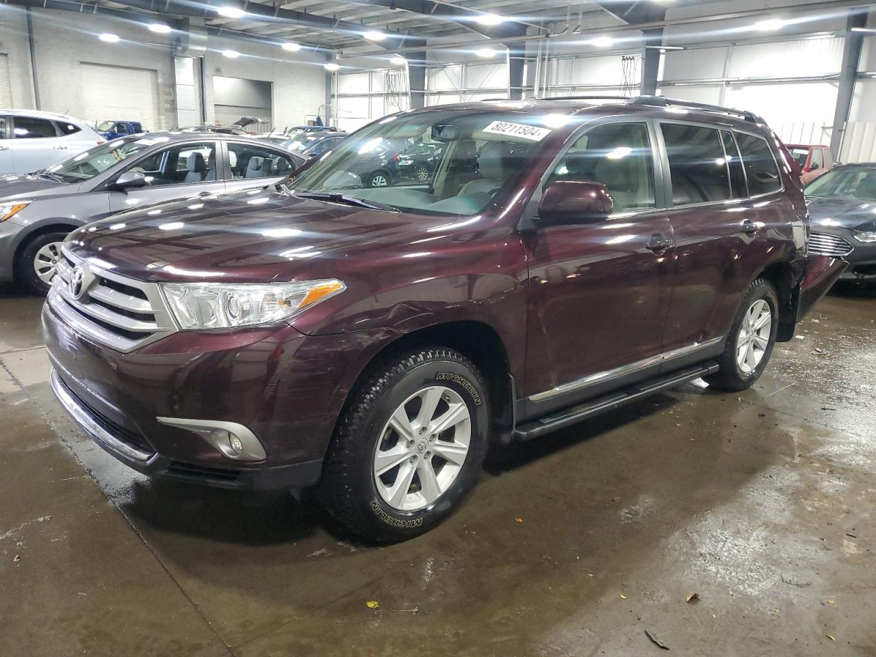 VIN 5TDBK3EH6DS271344 2013 TOYOTA HIGHLANDER no.1